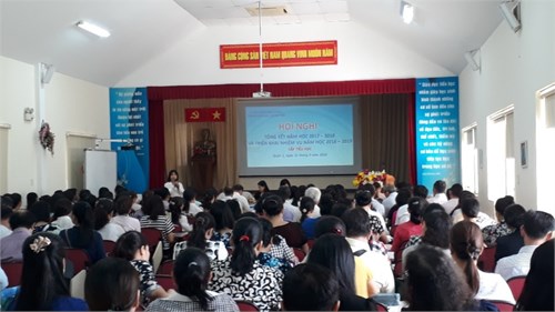 Hội nghị tổng kết các hoạt động giáo dục cấp Tiểu học năm học 2017-2018 và triển khai các nhiệm vụ trọng tâm năm học 2018-2019